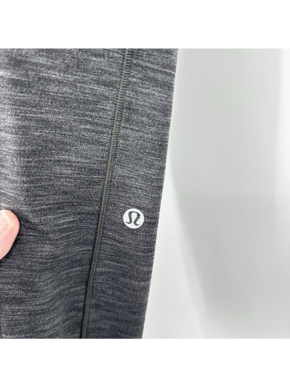 Lululemon Speed Up leggings 14 Full-On Luxtreme Brushed 28" Heathered Black - Picture 11 of 11